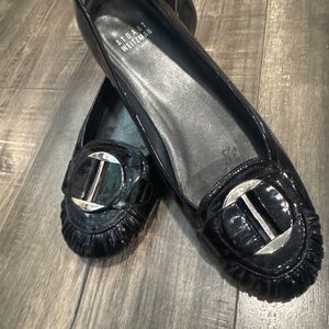 Stuart Weitzman women's patent leather flats